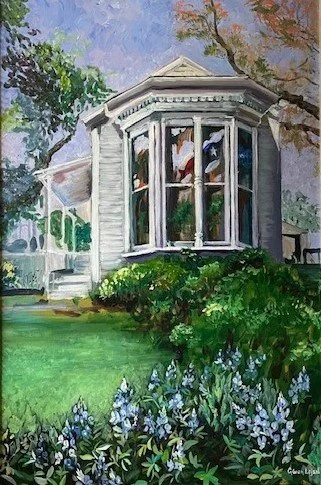 "Lila's Bluebonnets" Fine Art Print