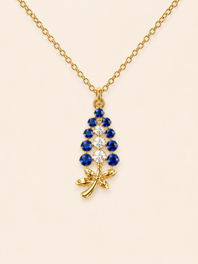 Bluebonnet Necklace