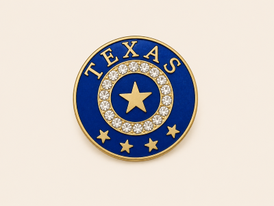 Texas Star Pin