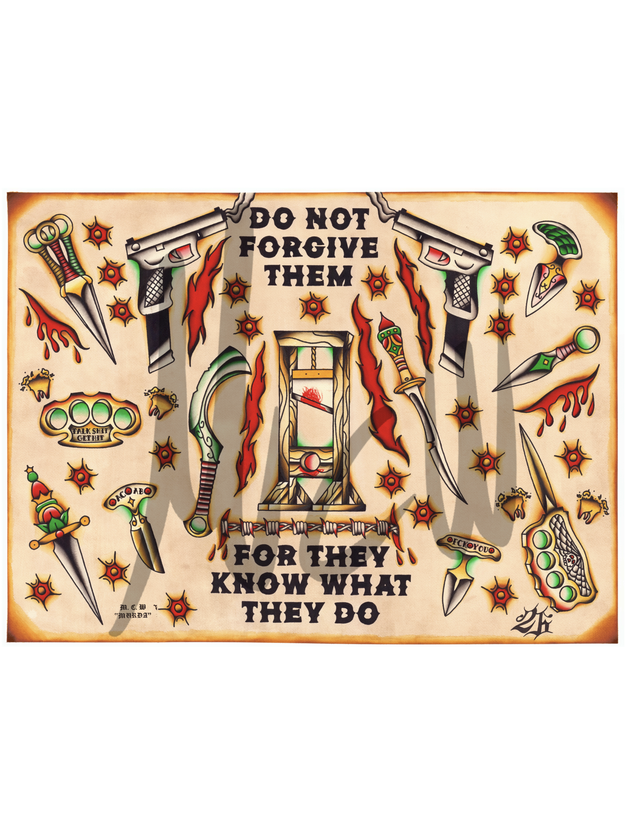 No Pardon For The Willing And Powerful Painting