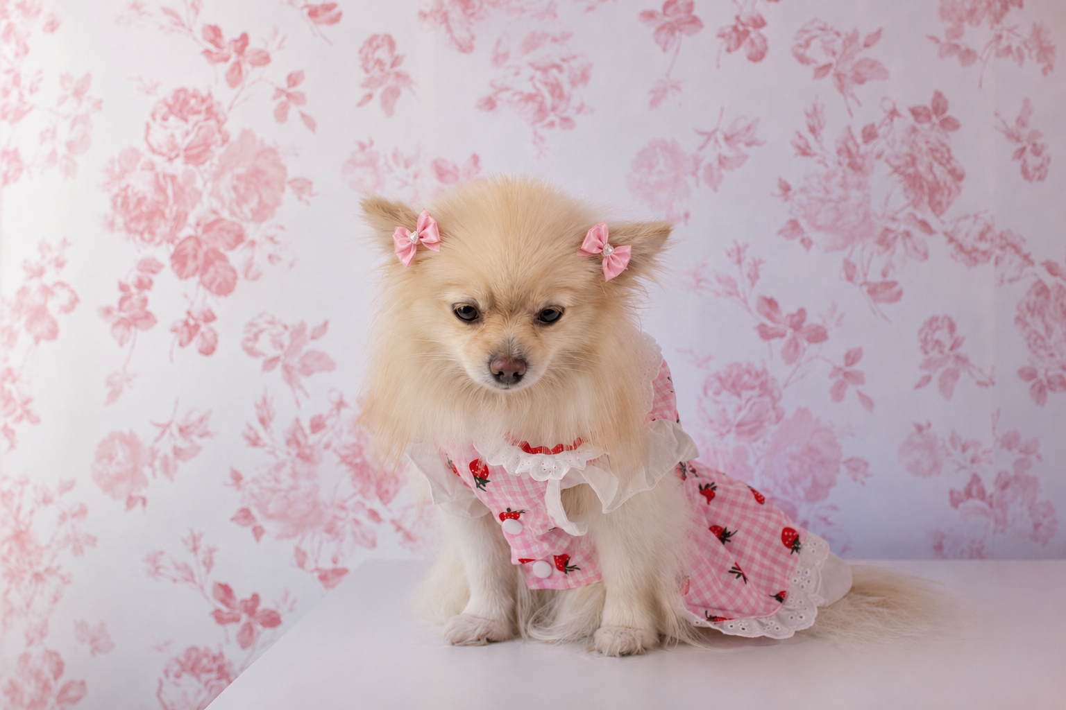 Strawberry Picnic Dress