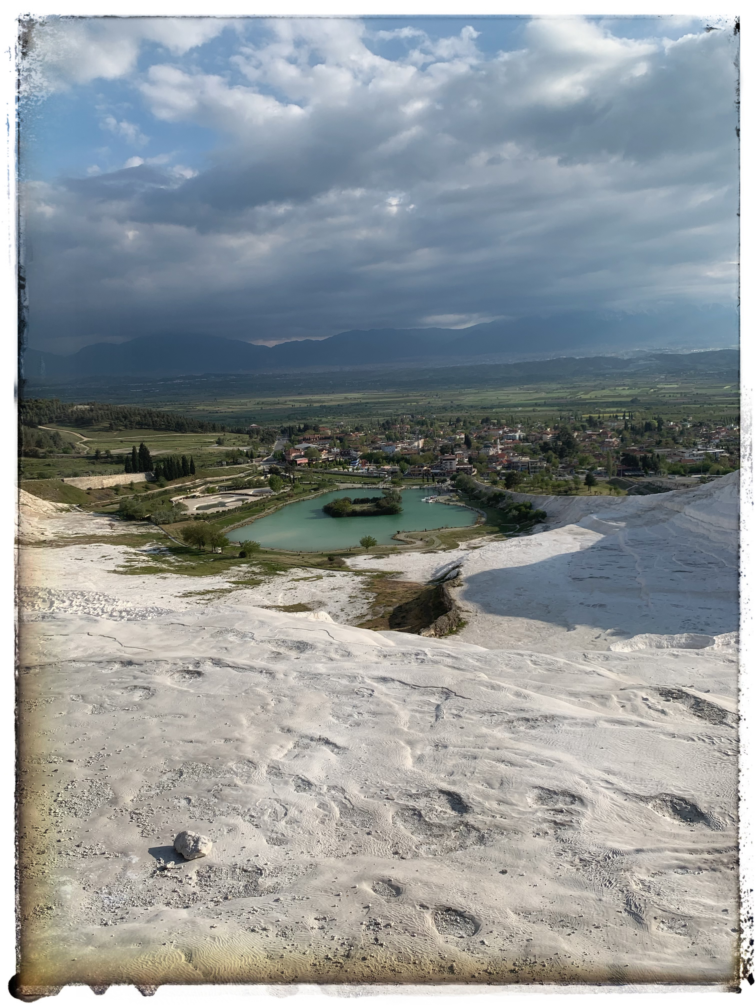 Pamukkale thermal pools in Turkiye