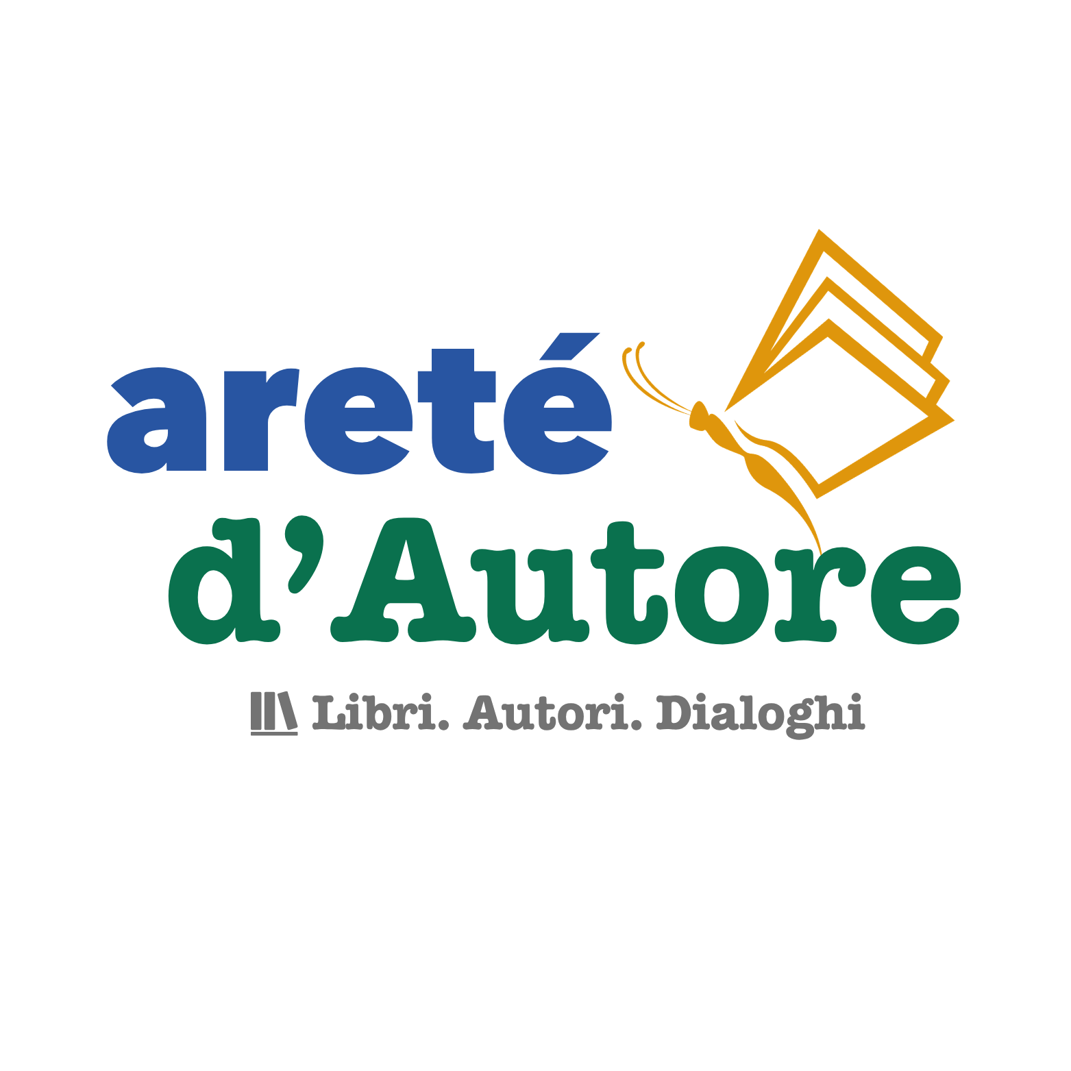 Logo del format areté d'Autore — Libri, autori e dialoghi.