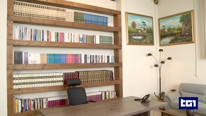 Il centro areté nel servizio del TG1