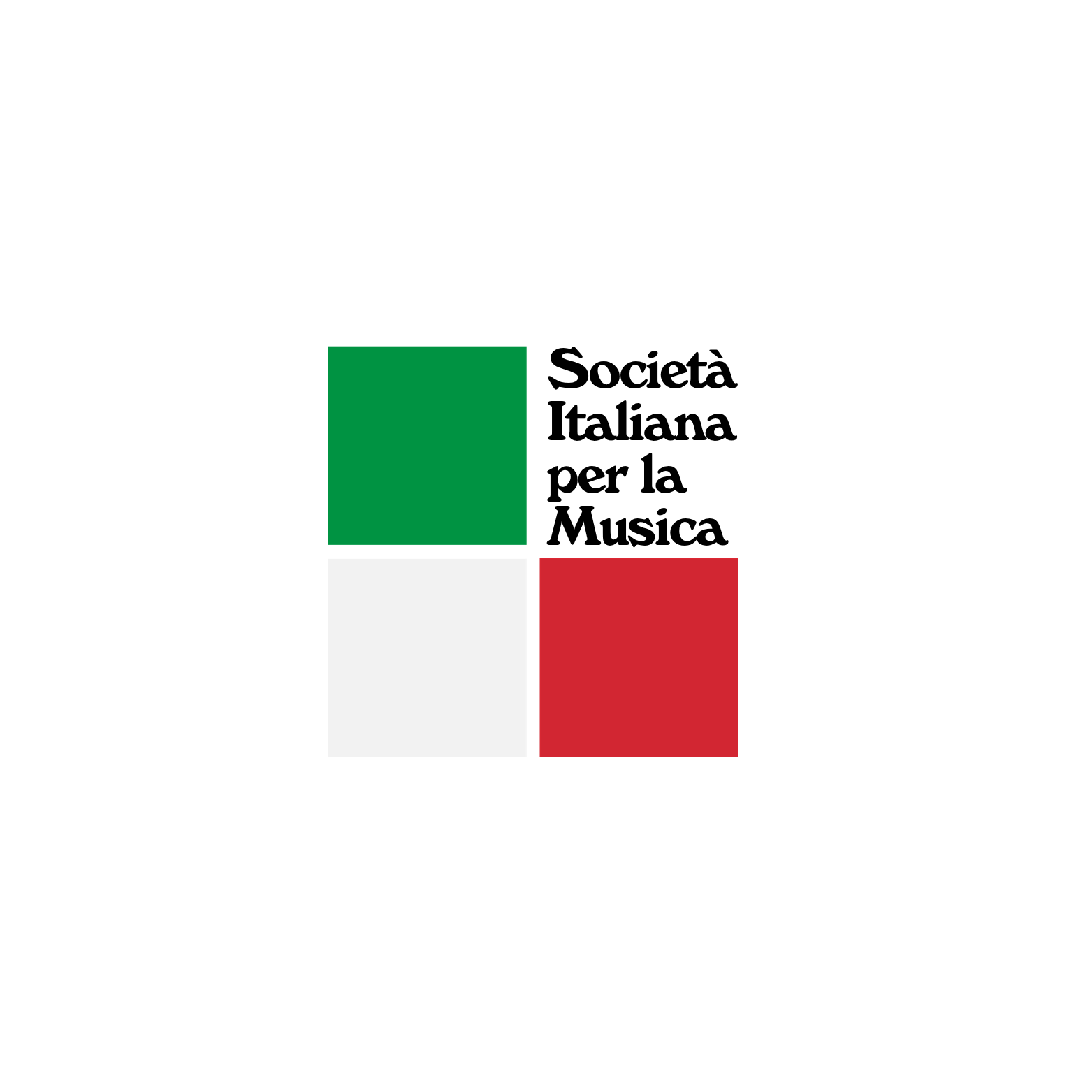 Logo della Società Italiana per la Musica — Creazione, promozione e fruizione della musica, della cultura e delle sue forme espressive.