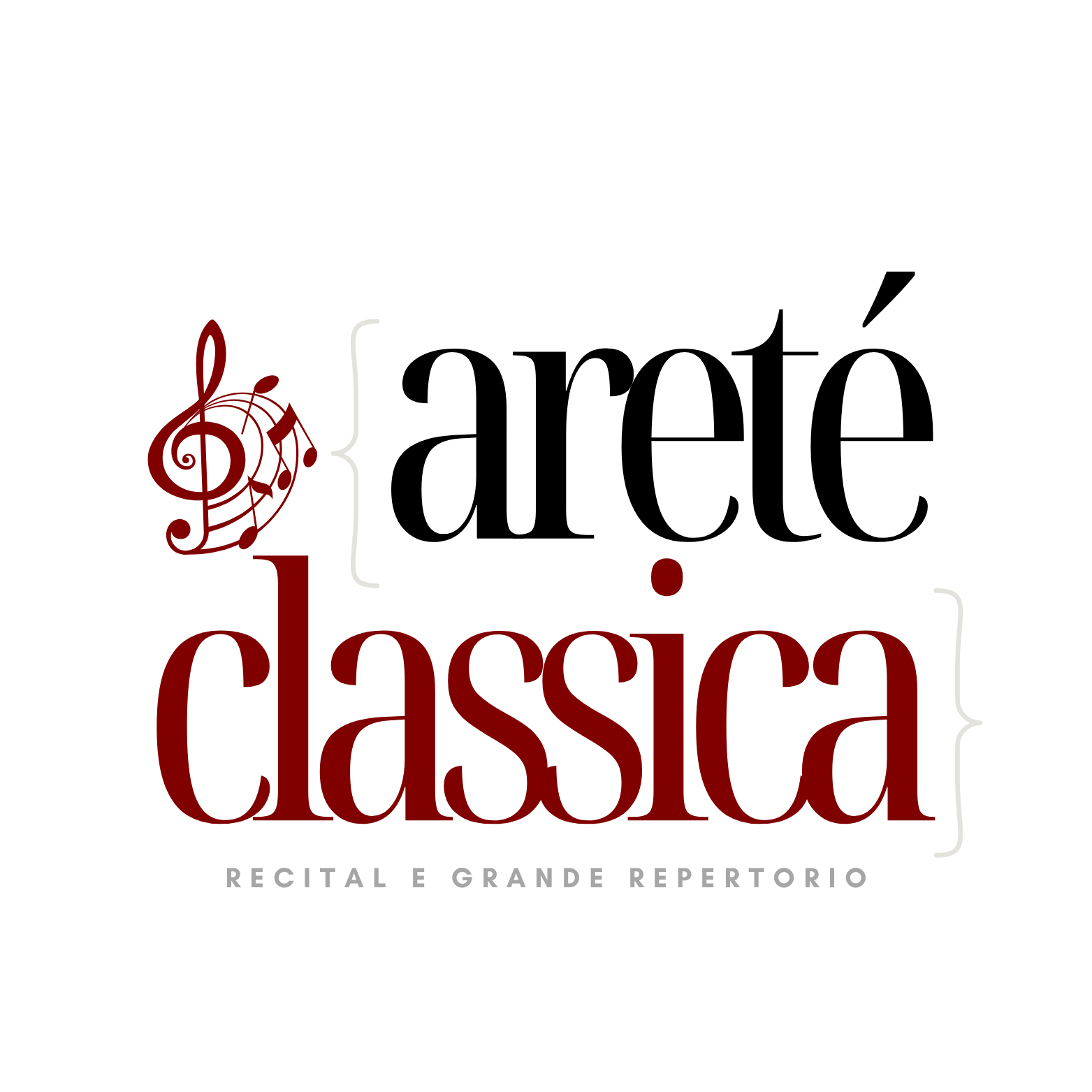 Logo del format areté Classica — Recital e grande repertorio.