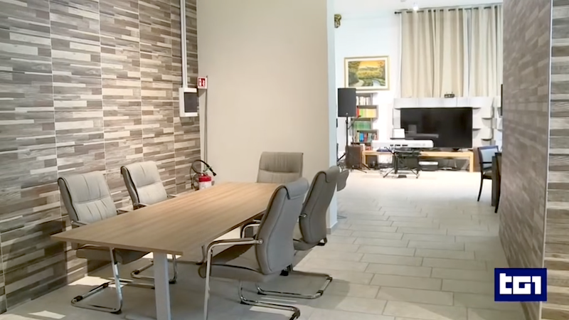 Il centro areté nel servizio del TG1