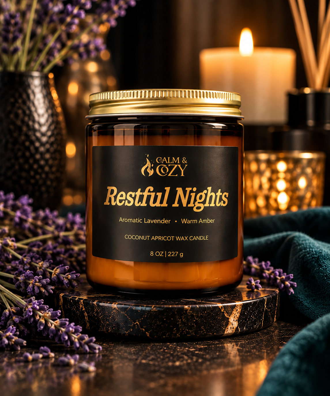 Restful Nights Lavender Candle Scene.png