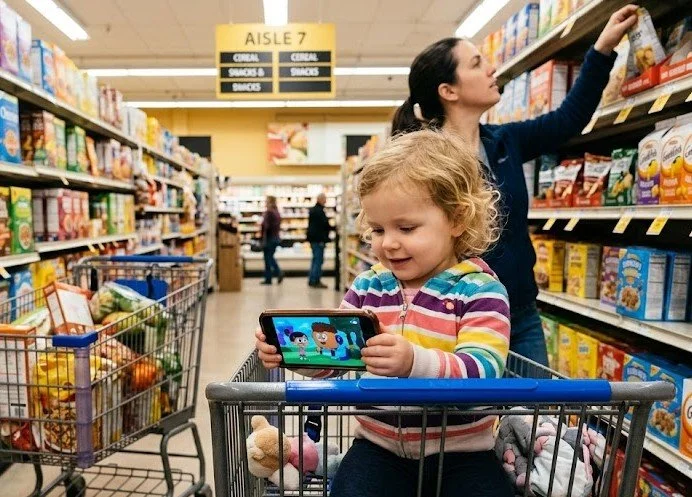 Increased screentime in small children negatively impacts physical and mental development