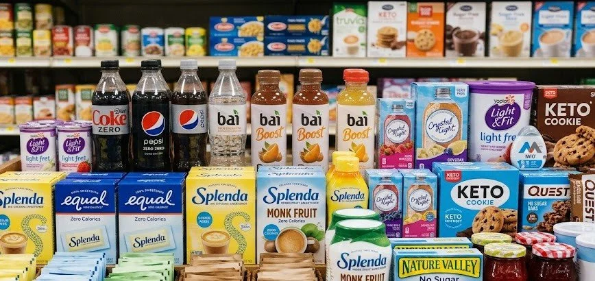 Artificial sweeteners may increase cognitive decline!