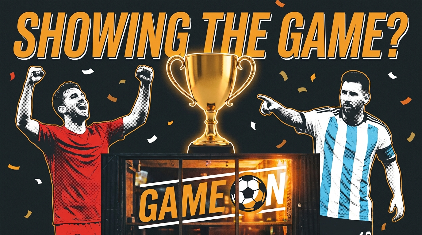 The World Cup Is in America. Can Anyone Tell Your Bar Is Showing It?