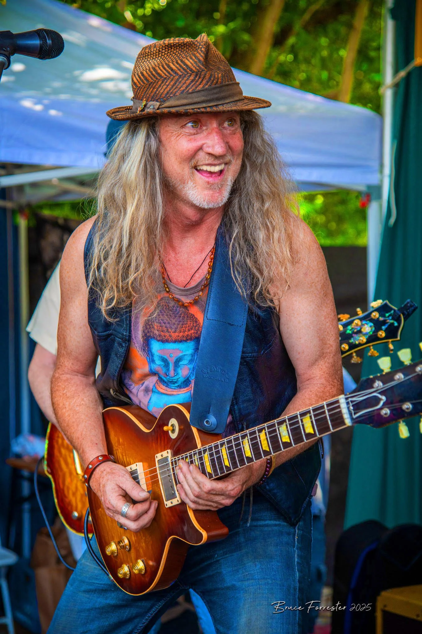 Tom Finch, lead guitar player.