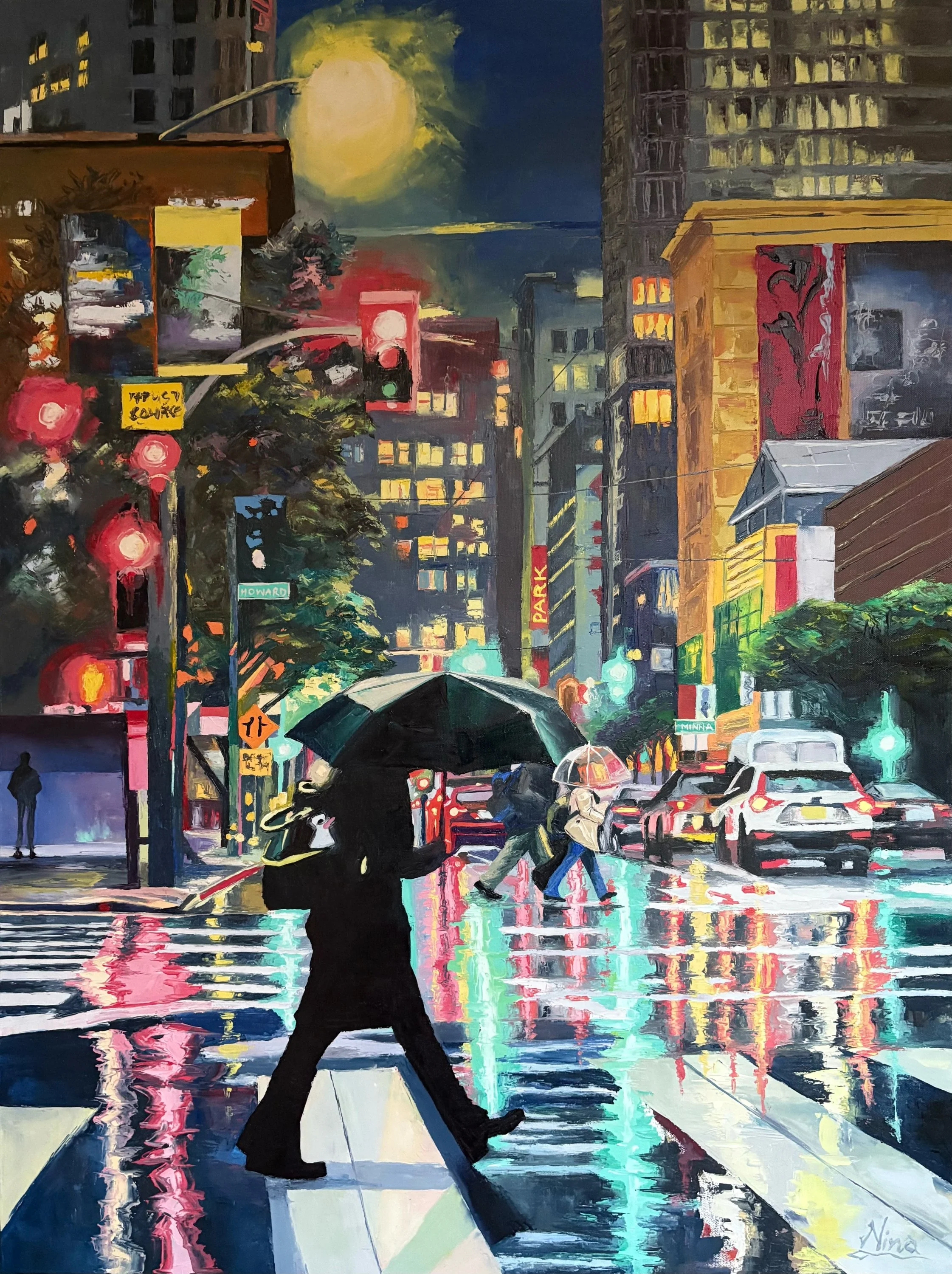 Nina Fabunmi
On the Move, 2026
Oil on canvas
40 × 30 × 1.5 inches
Unframed