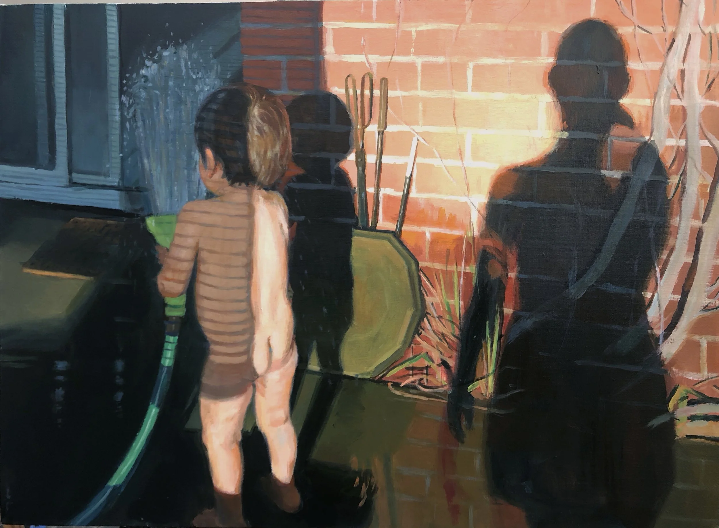 Stanley Goldstein
16 Months, 2023
Acrylic on linen
20 × 16 inches