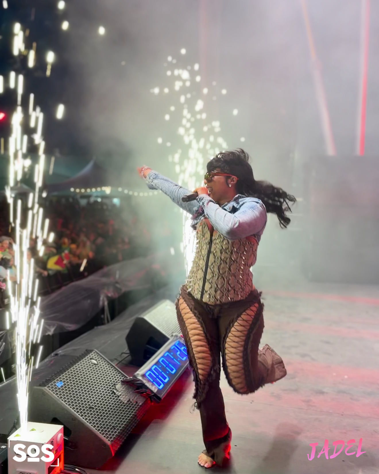Jadel Performing Live @ SOS Fest Jouvert Colours 2026