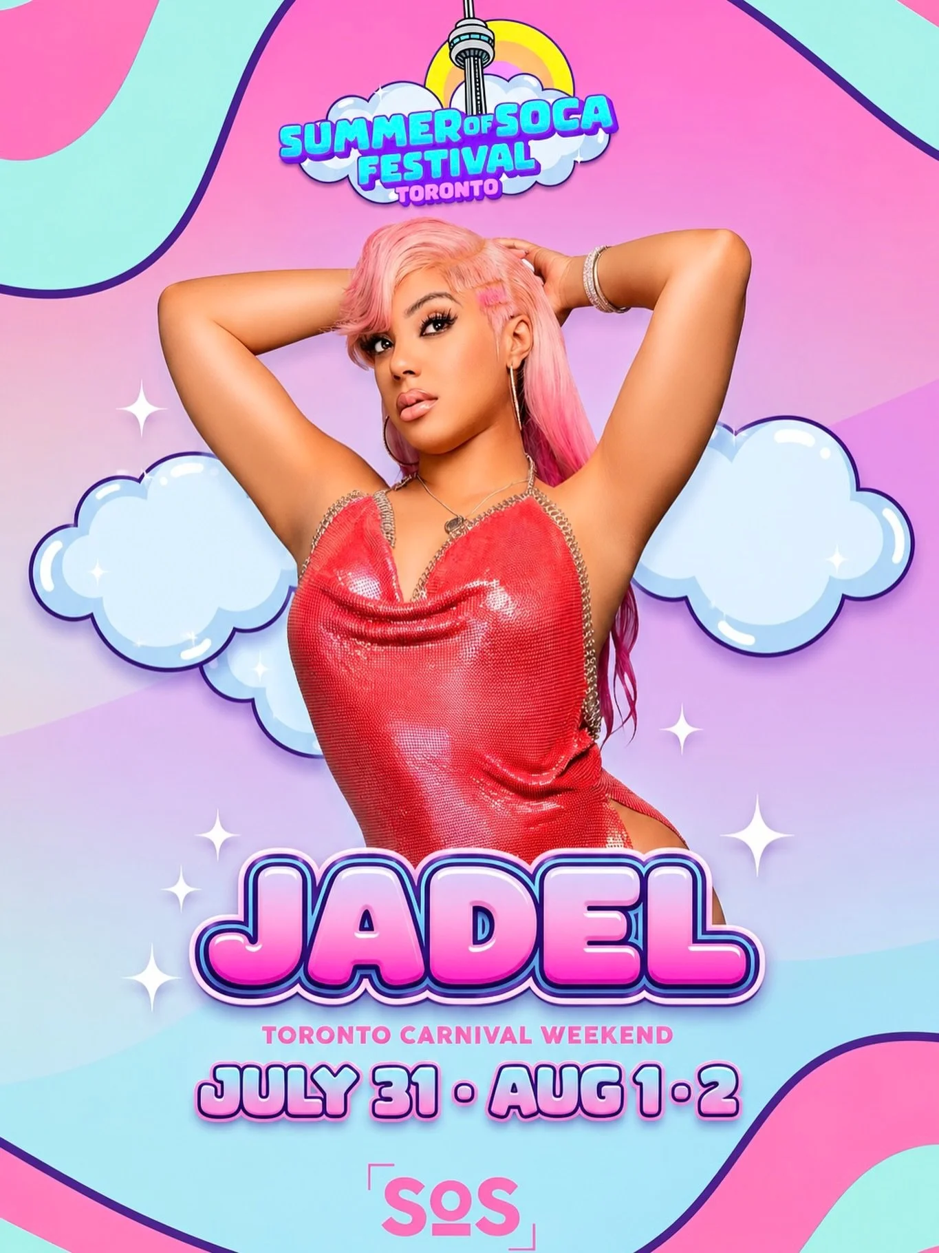 Summer of Soca - SOS, I&rsquo;m coming back to Toronto for the first time this year for COLOURS JOUVERT NIGHT🔥🎤
July 31st, I&rsquo;ll be hitting the stage with full soca energy, vibes, and plenty bacchanal.

Come ready to sing, wine, and turn all t