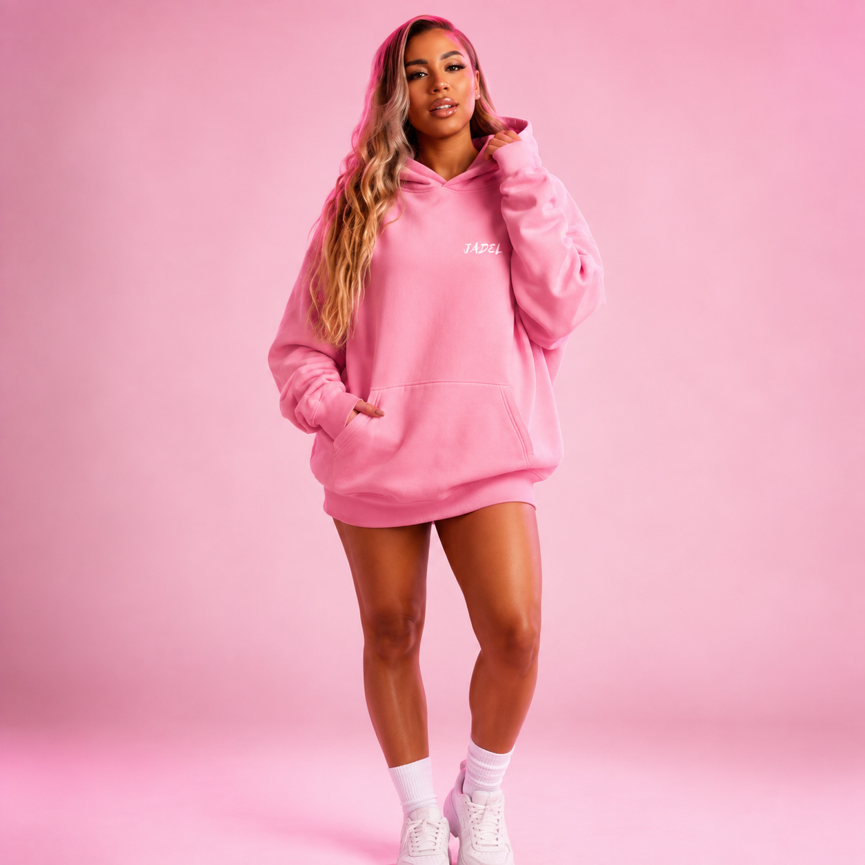 Jadel - Call Meh Hoodie [Front].png