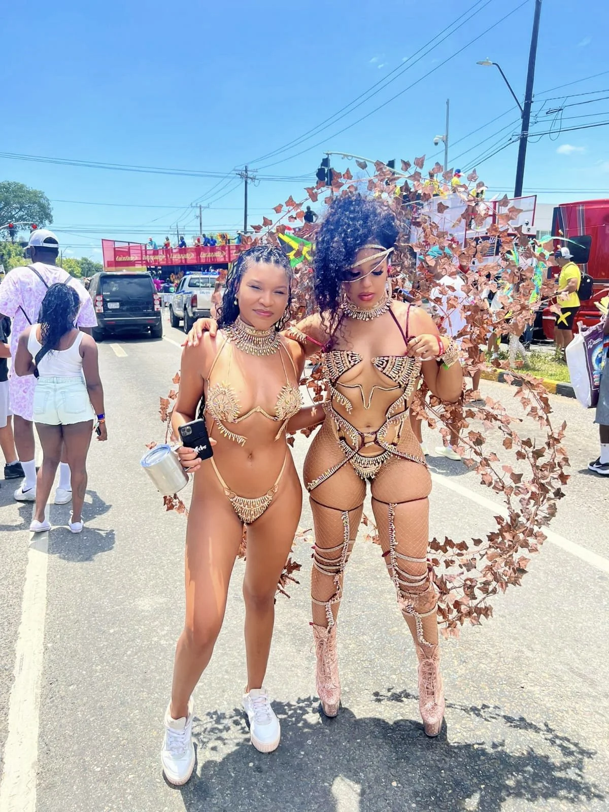 Jadel in Xodus Mas Jamaica Carnival 2023