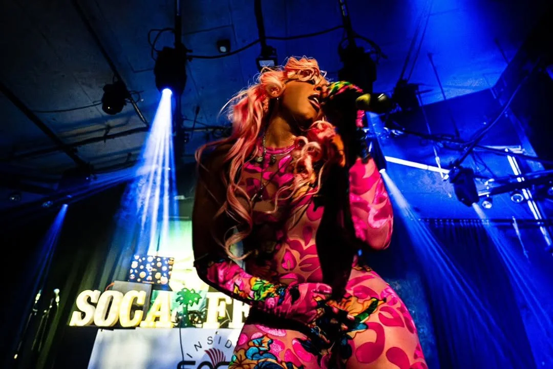 Jadel performing at the Swiss Soca Festival 2025