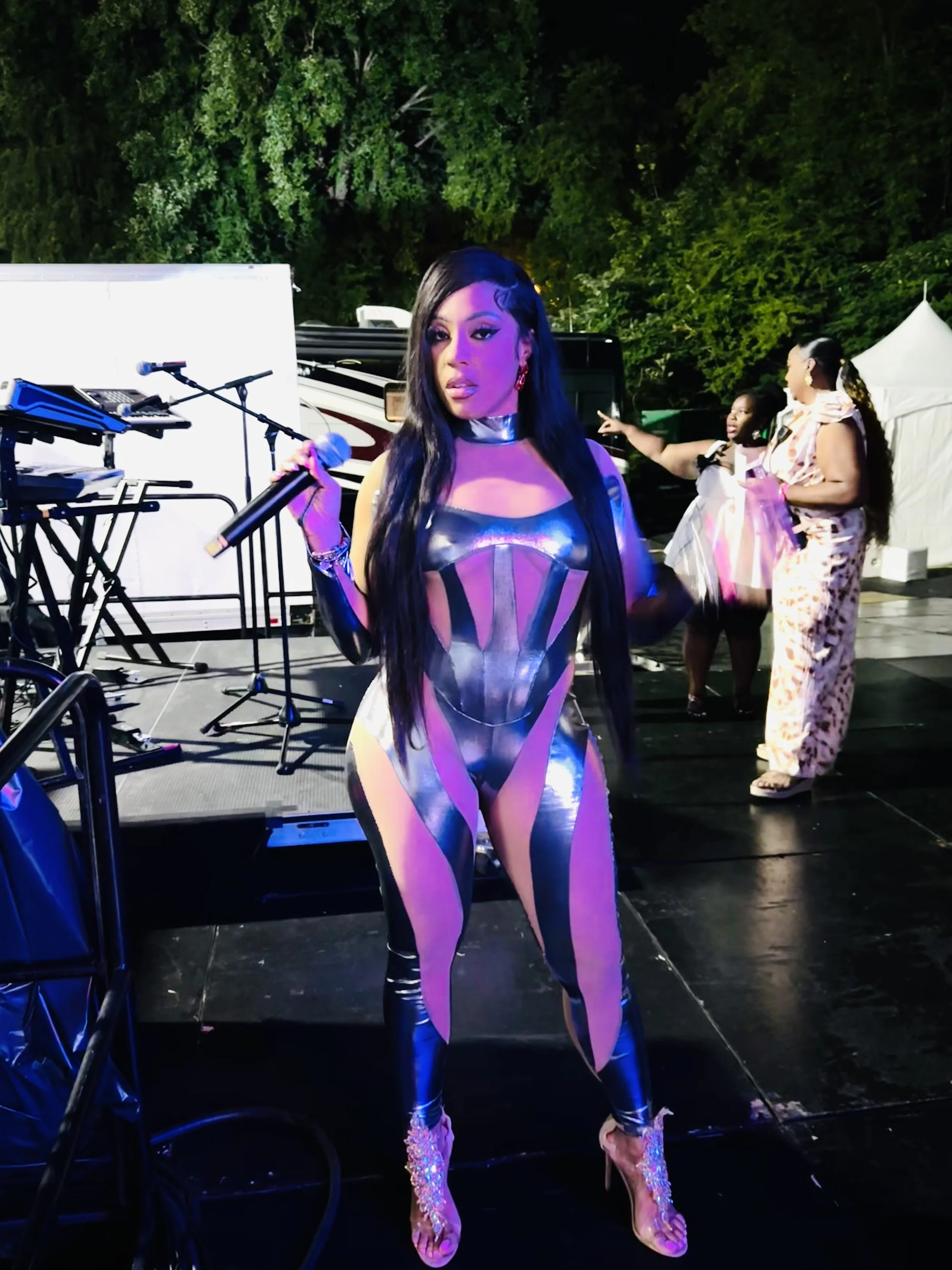 Jadel performing at Socafest New York 2023