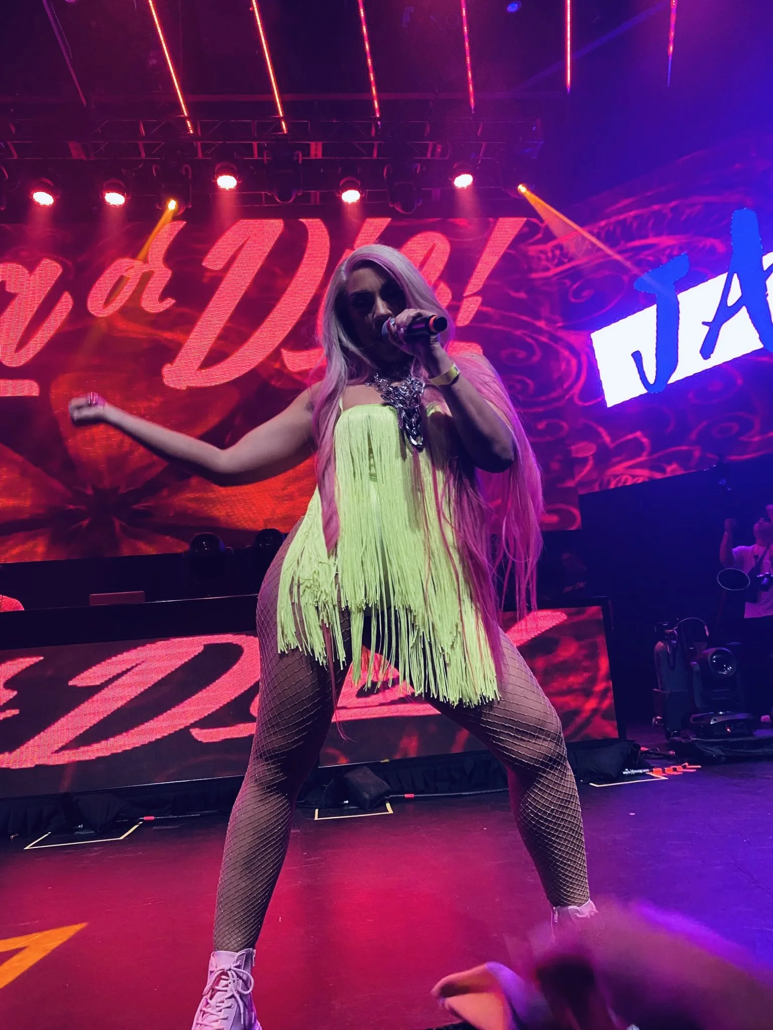 Jadel performing at Soca or Die Toronto 2022