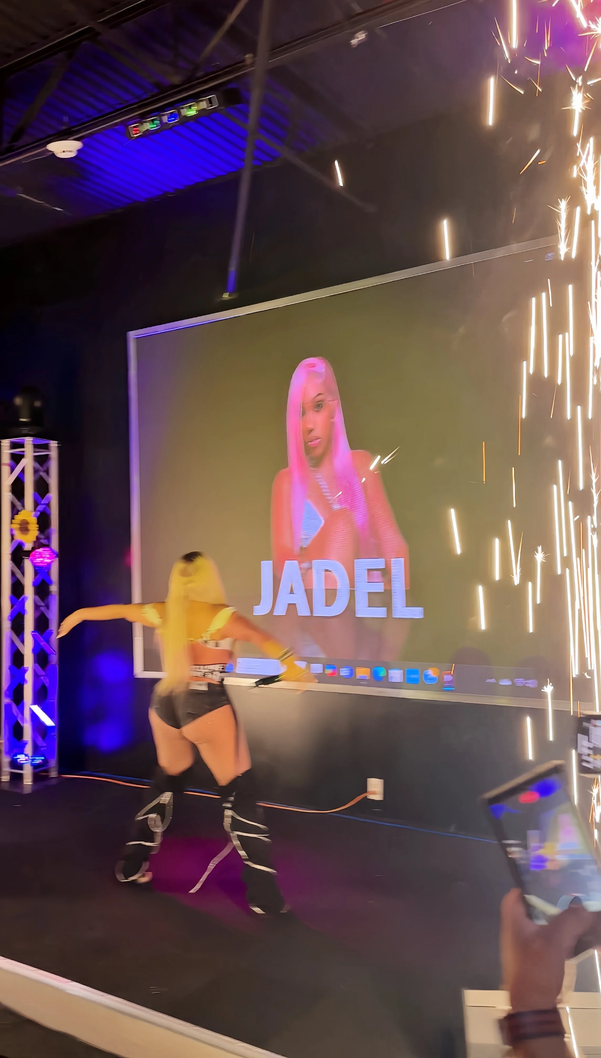 Jadel performing at Sunrise Breakfast Fete 2025