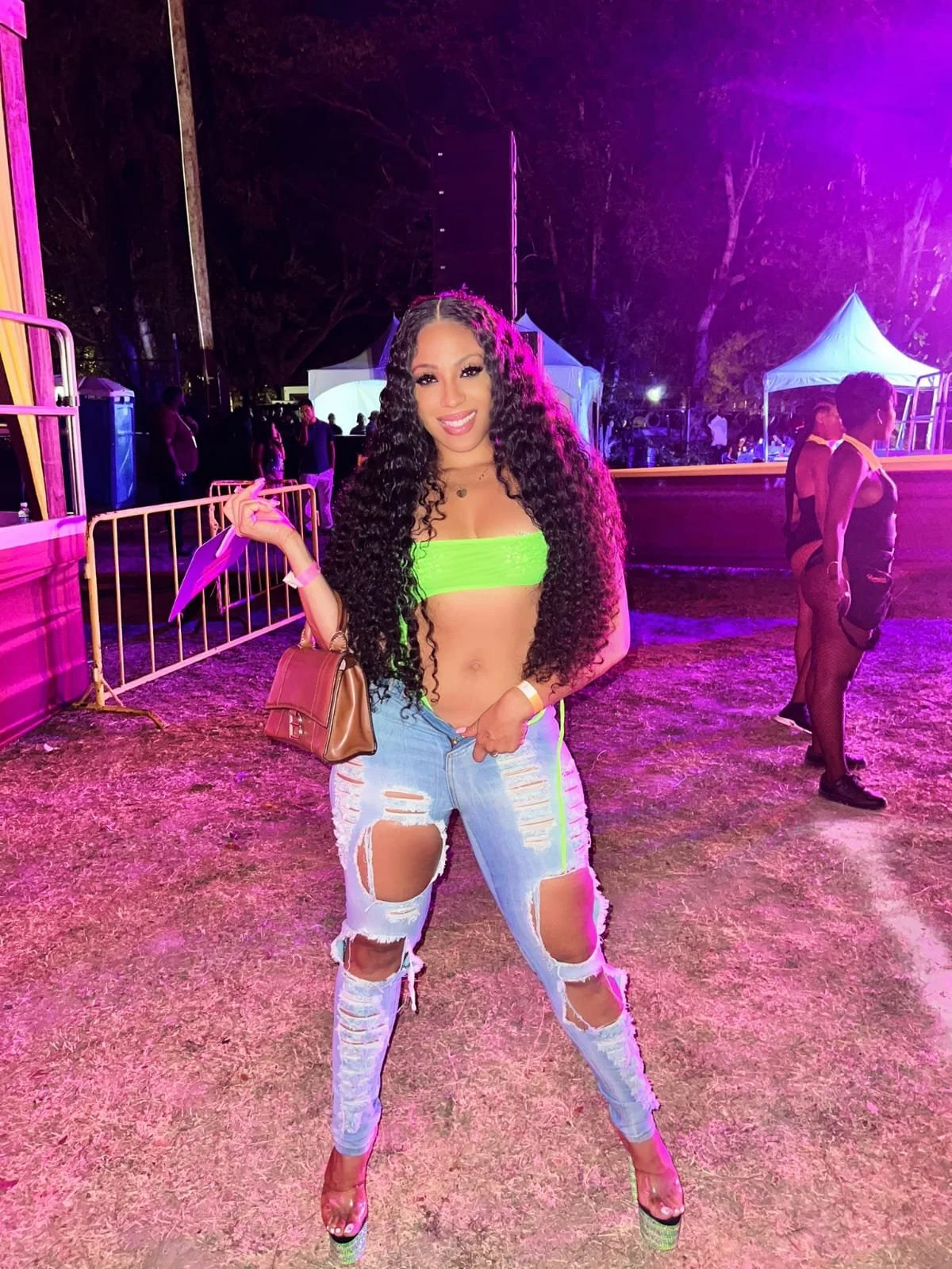 Jadel at Scorch Duck Work Jamaica Carnival 2023
