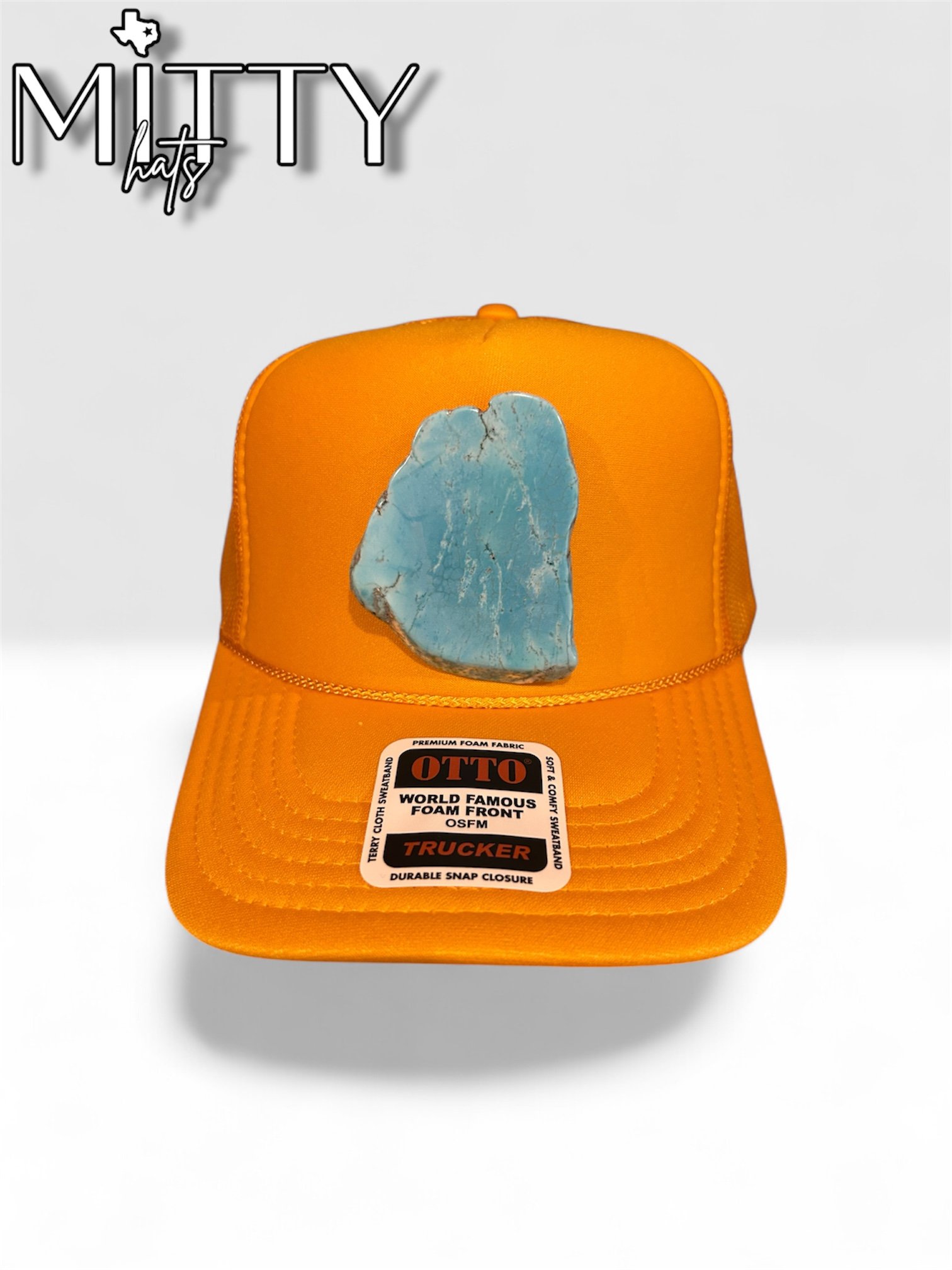 Classic Trucker Rope Hat/ Large Stone Style D