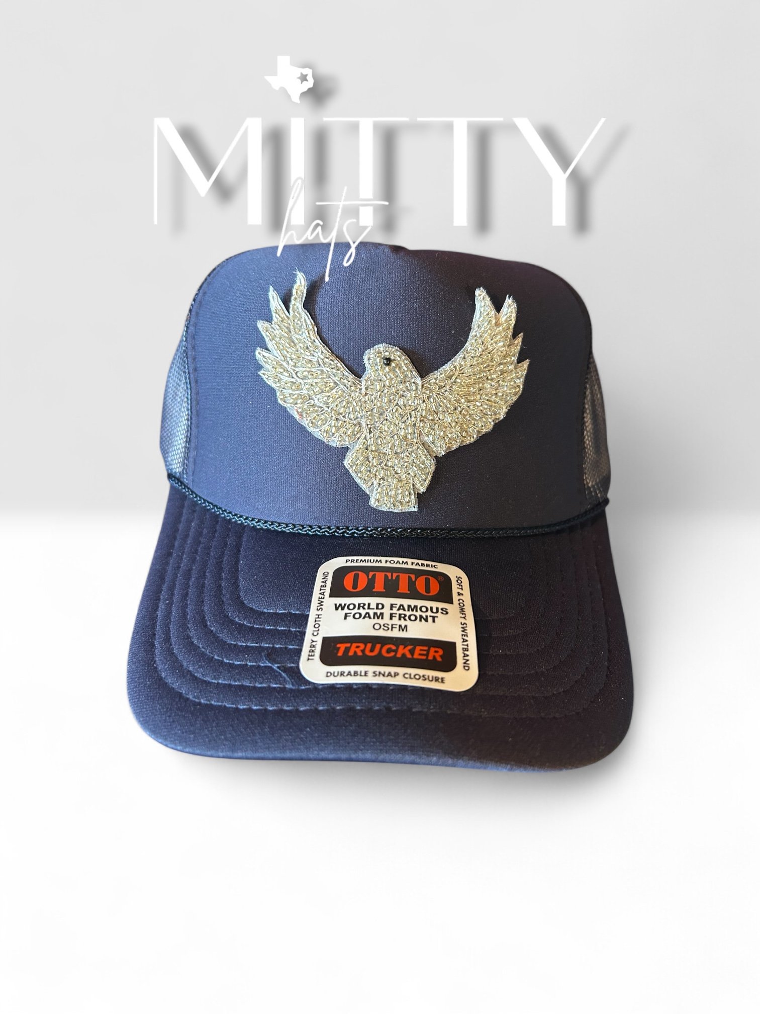 Classic Trucker Rope Hat/ Thunder Bird