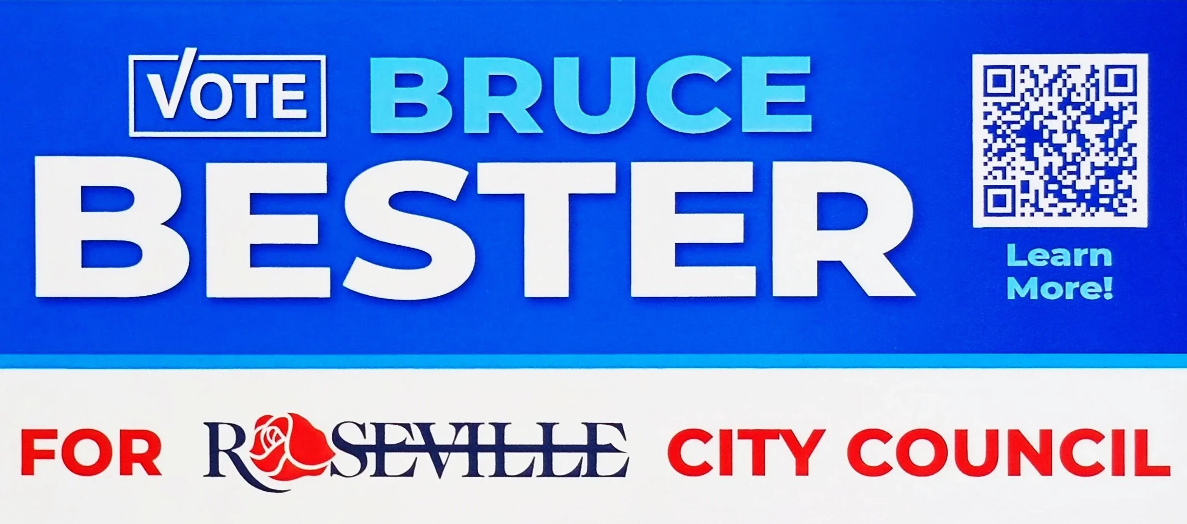 Bruce Bester for Roseville City Council