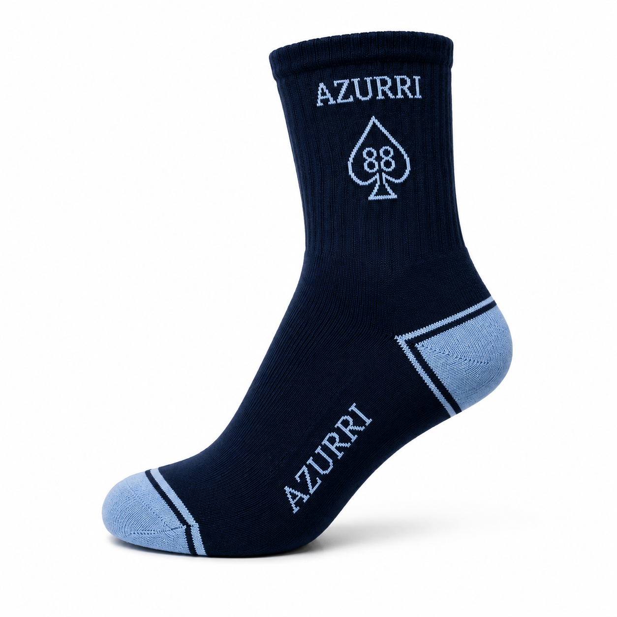 Azurri Navy Comfort Socks