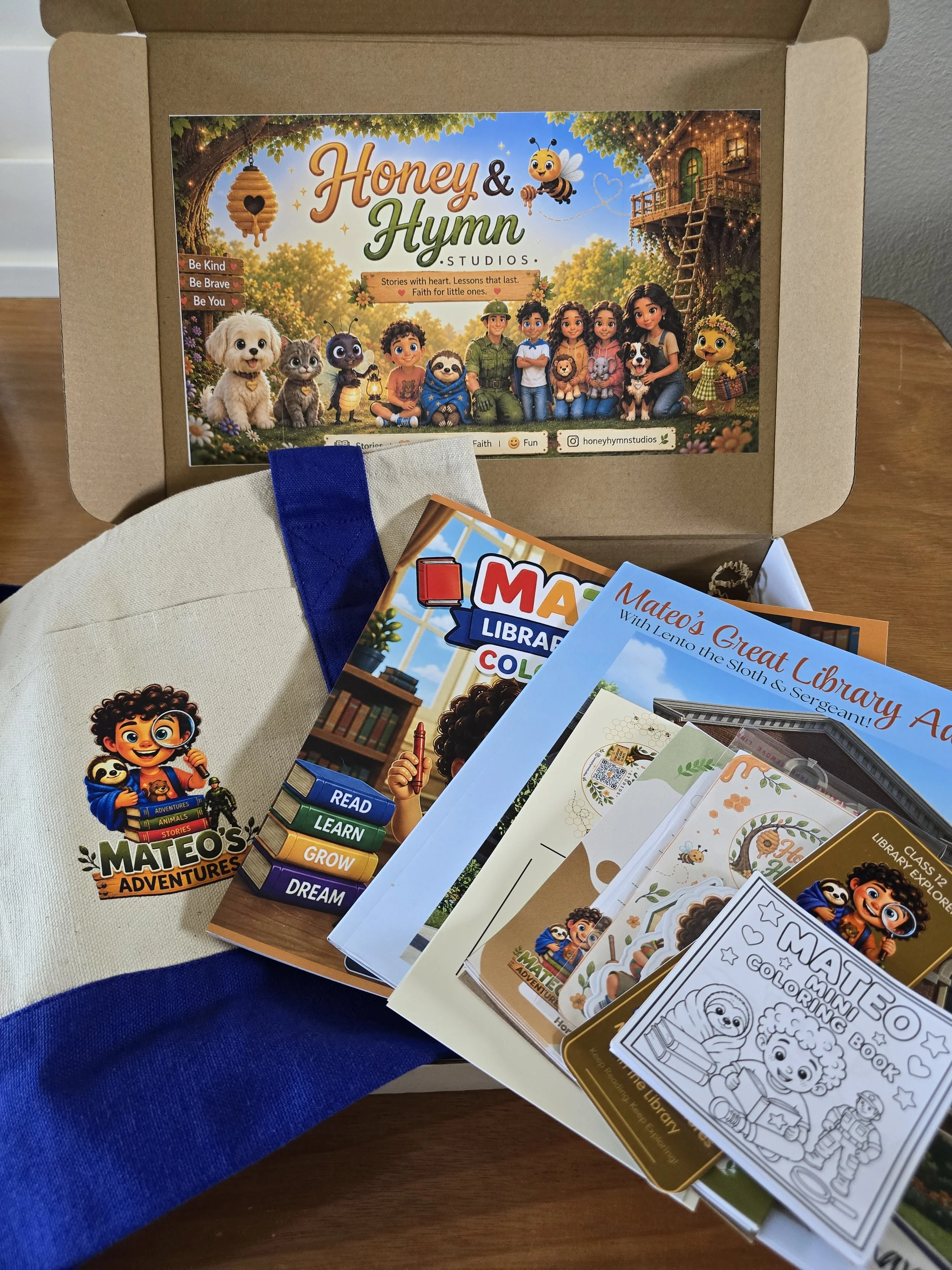 Mateo — The Great Library Adventure Box