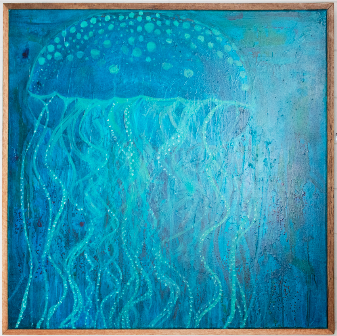 Jellyfish Dreaming - Mixed Media - 94cm - AW006.png