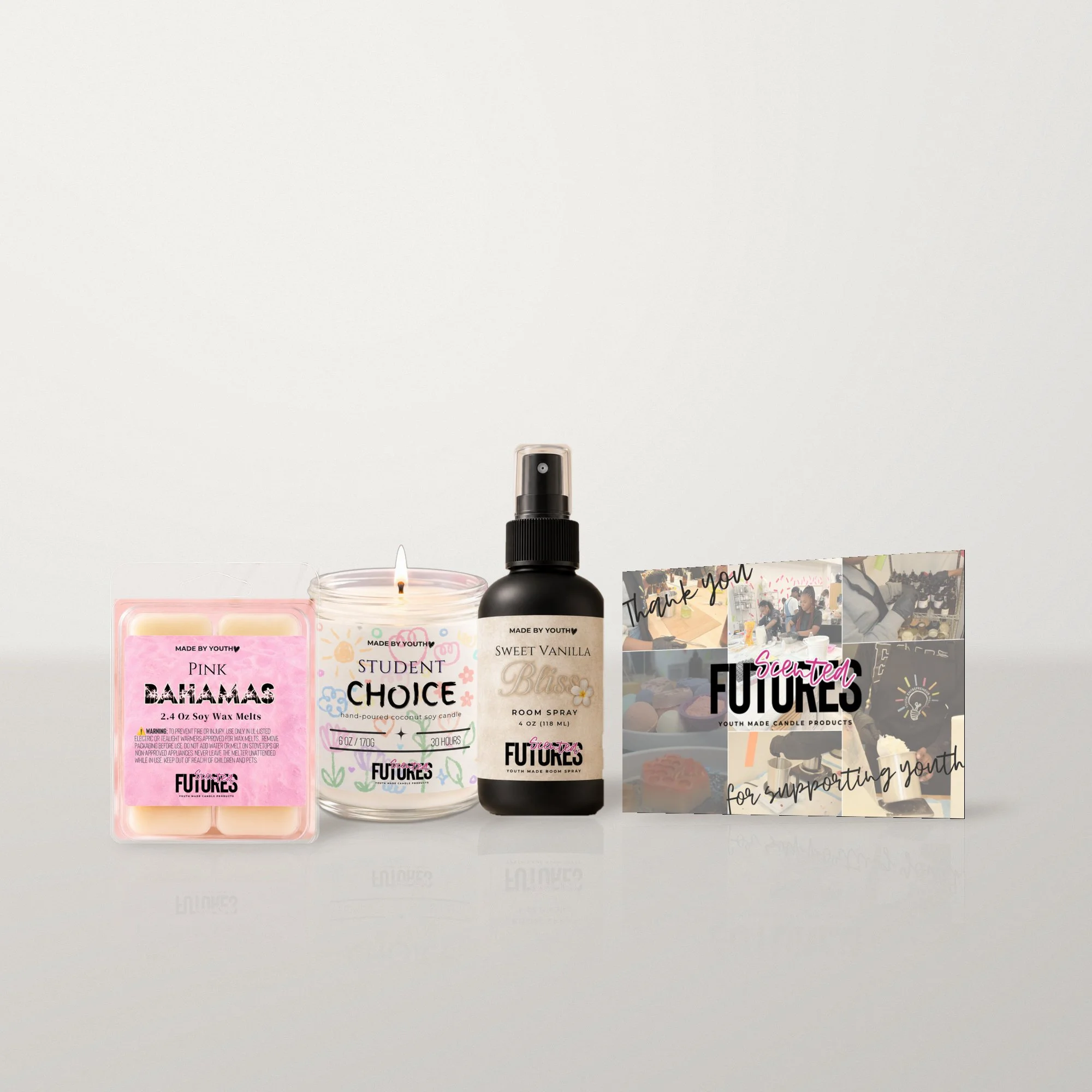 Scented Futures Gift Bundle with a thank-you card