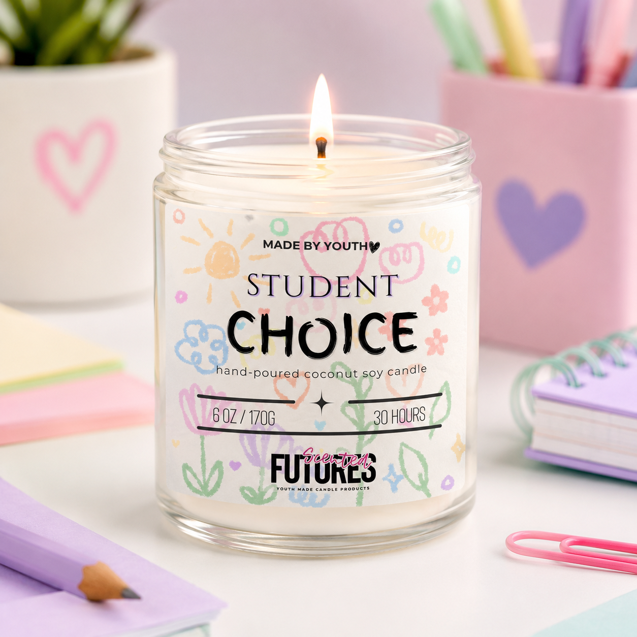 Student Choice Coconut Soy Candle