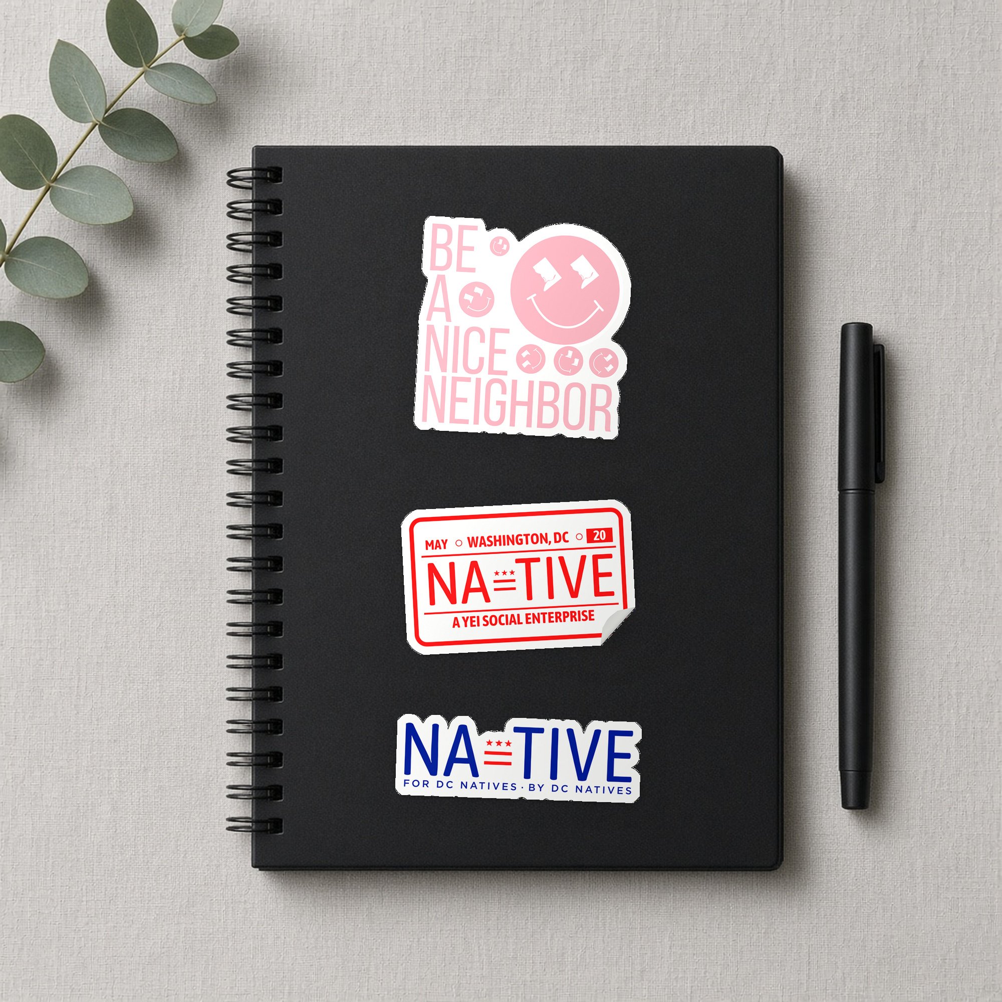 2026-10-21_NativeDC_STK-TBD_native-sticker-pack_03-2_in-use-notebook_CONCEPTUAL_2000x2000_AI_MOCKUP.jpg