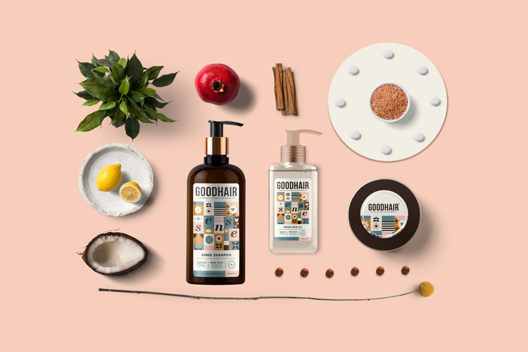 Good Hair branded hair and body products