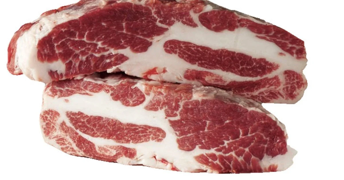 Cesar Nieto Iberico Pork Short/Full Neck on a white background.