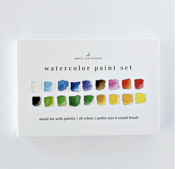 Emily Lex Watercolor Paint Set