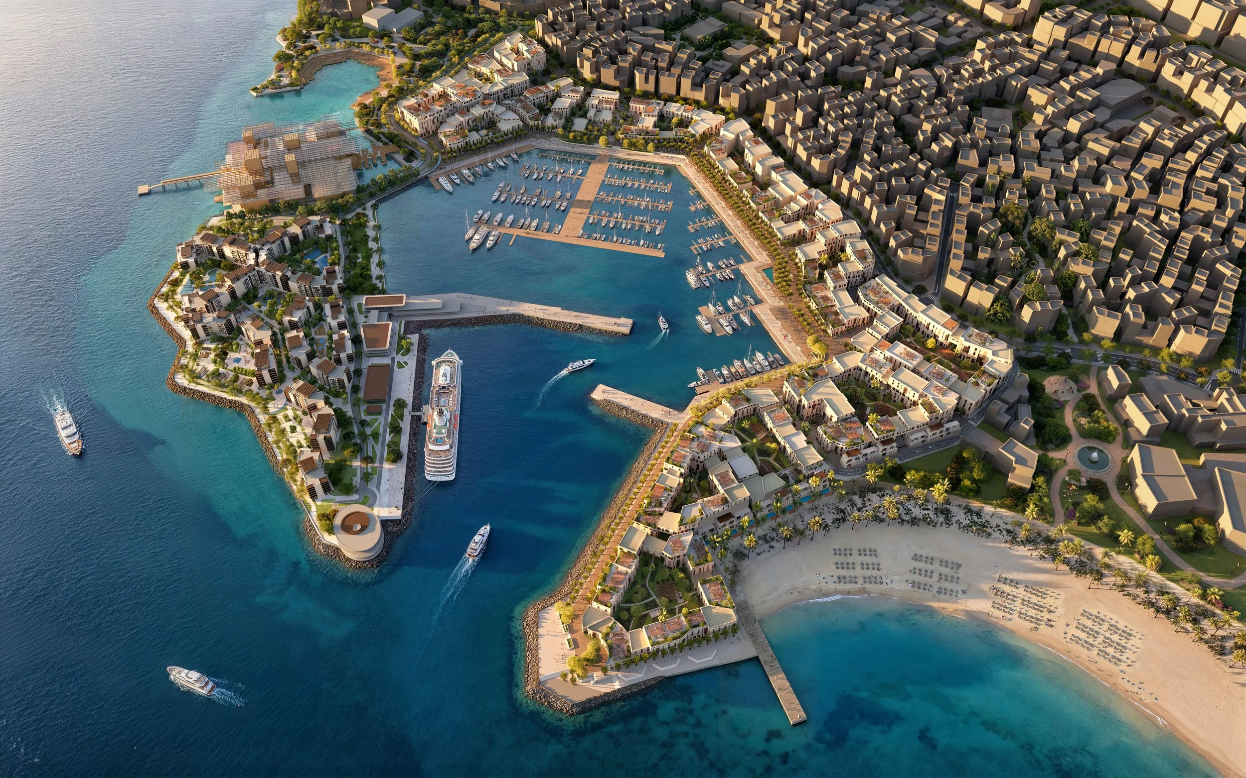 Jeddah Marina District – Waterfront Mixed-Use Urban Master Plan