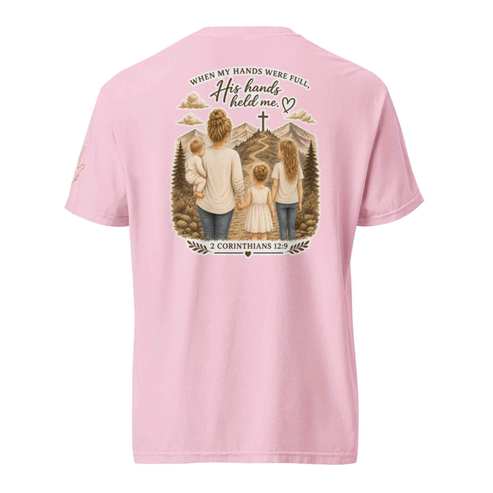 Held By Grace™ | When My Hands Were Full Unisex Tee / Blossom Portrait II