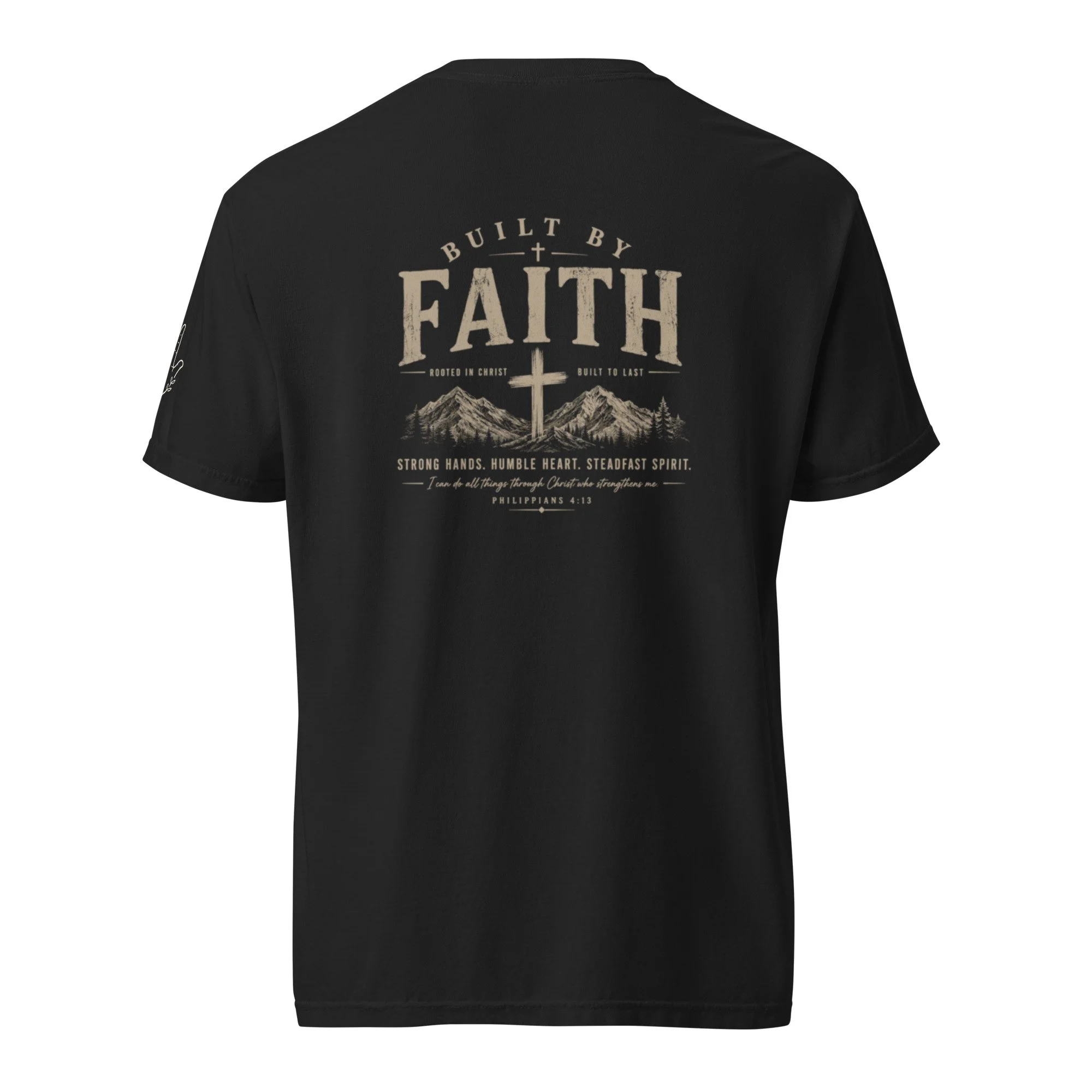 Strong Hands. Humble Heart. | Comfort Colors 1717 Faith T-Shirt