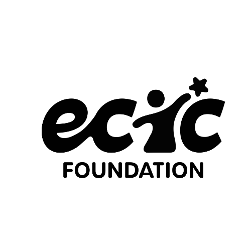 The logo of the Ele Foundation, featuring a stylized child reaching for a star with the organization name below.