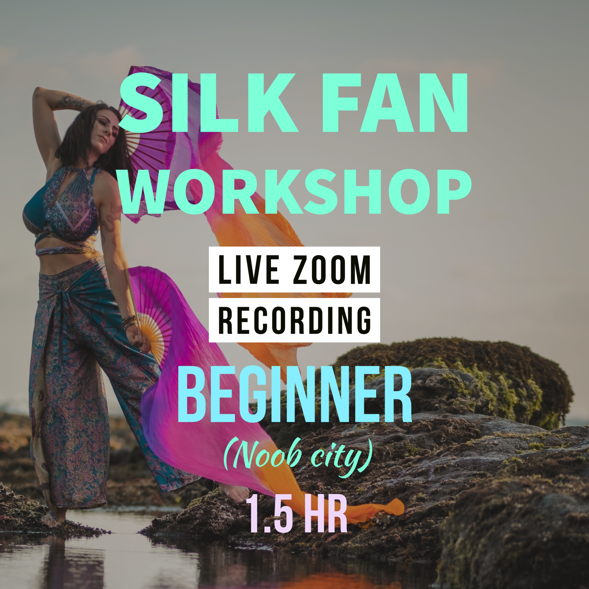 Silk Fans Workshop - Beginner (Noob City)