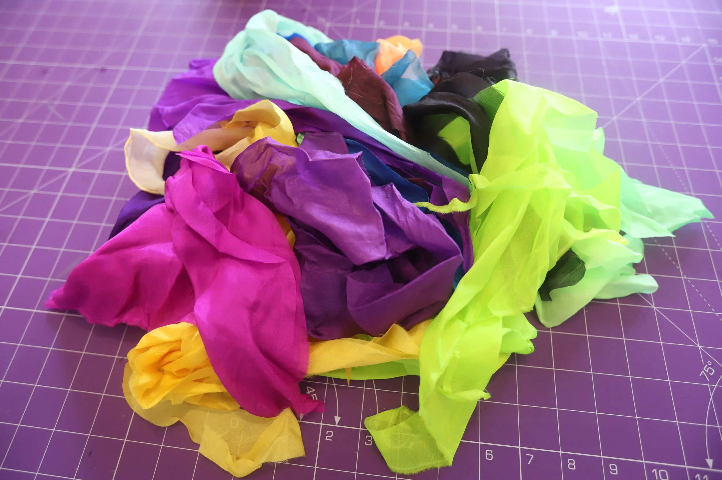 Craft Silk Off cuts