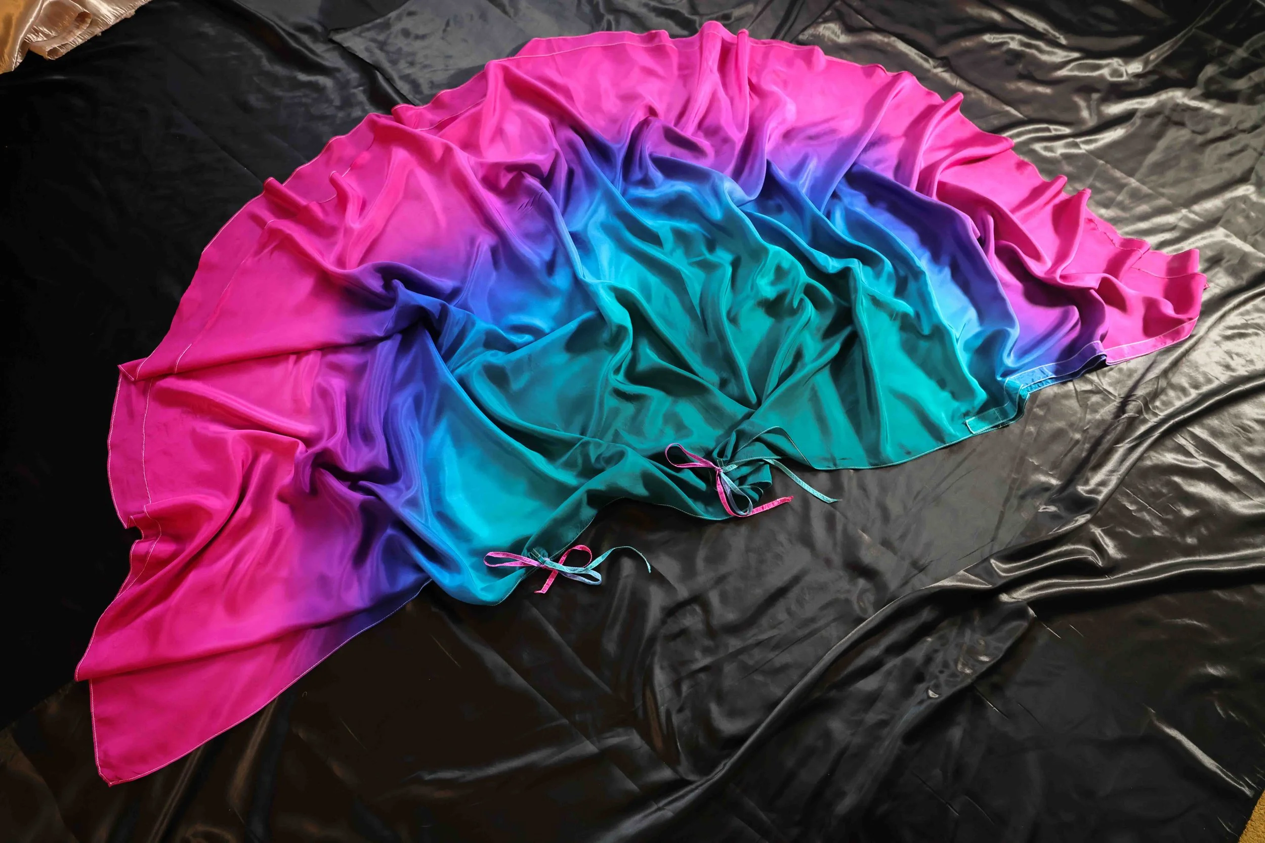 Magenta Peacock - Goddess Isis Wings