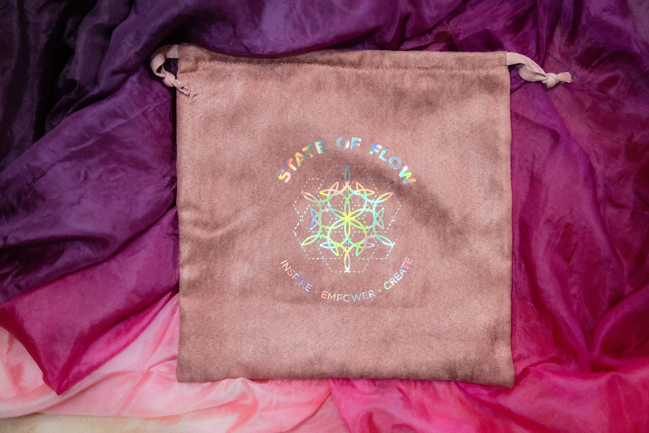 Soft Veils Bag - Mauve Pink
