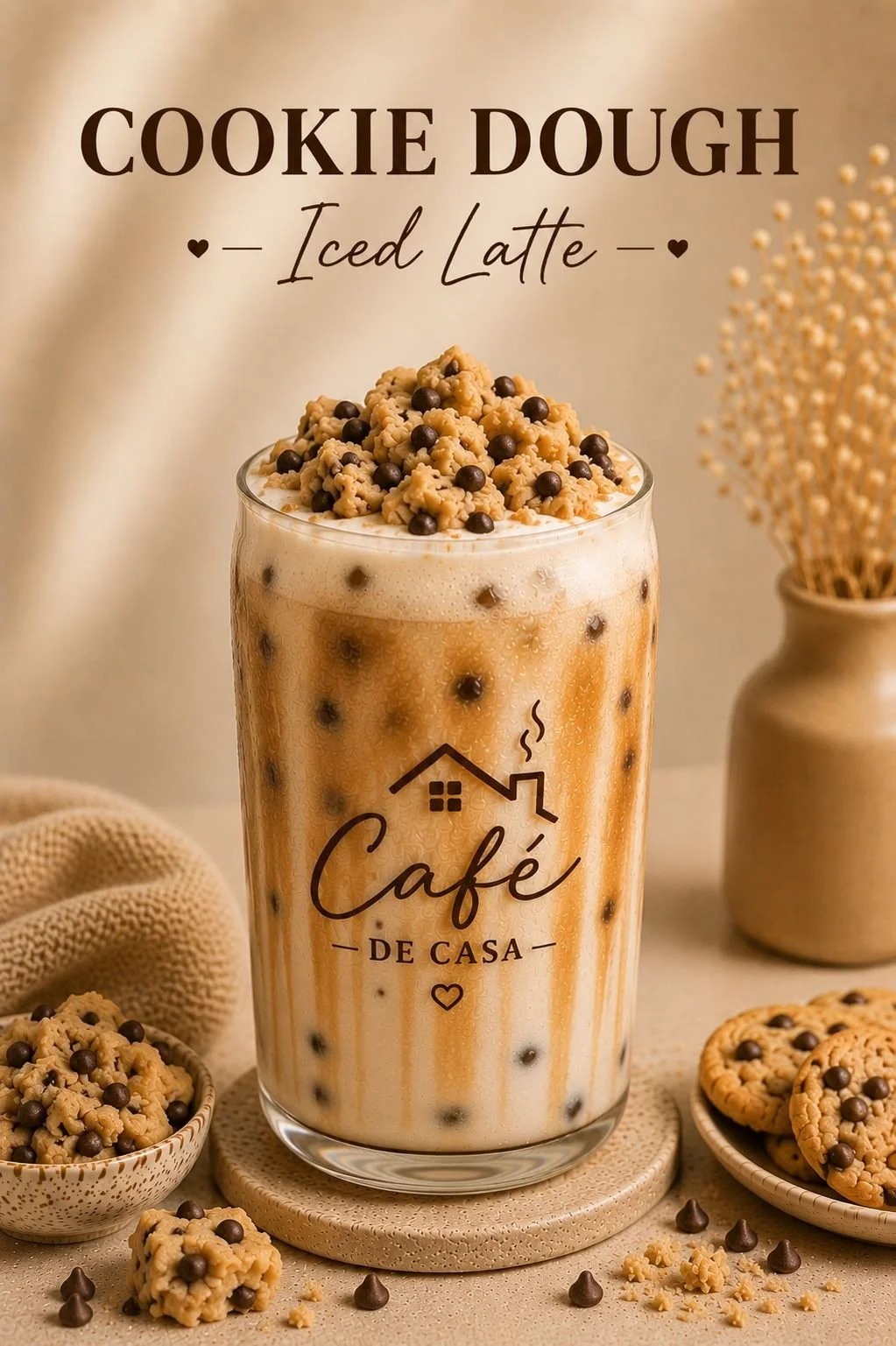 Cookie Cloud Latte