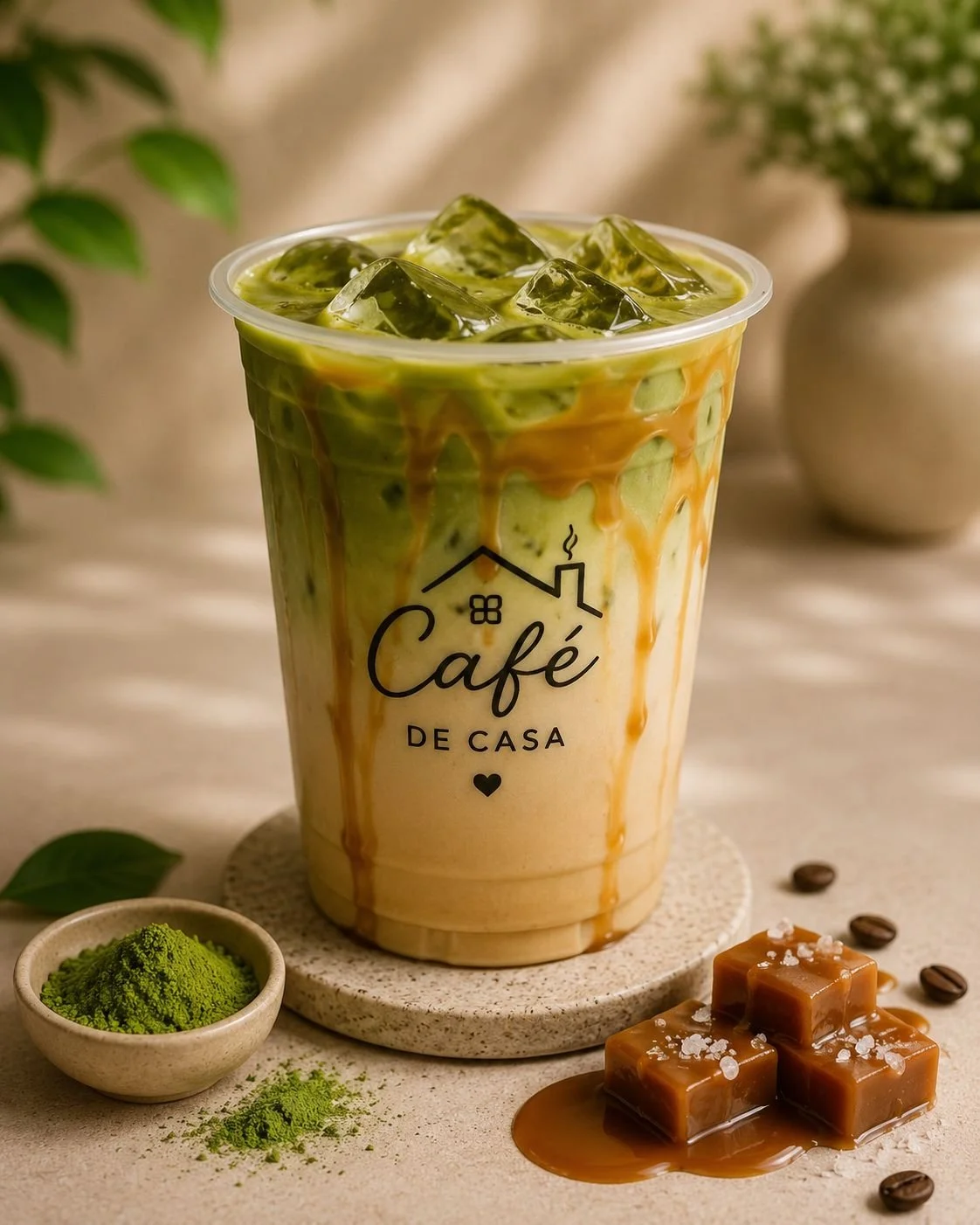 Salted Caramel Matcha