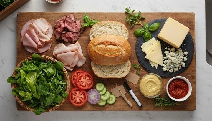 Build Your Own Deli Sandwich